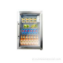 Refrigerador de bebida em aço inoxidável ao ar livre